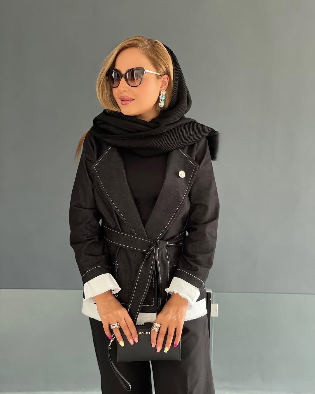 کت جین زنانه  تیلور با کمربند